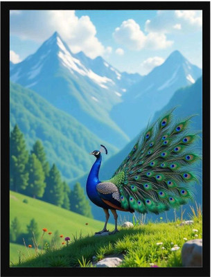 Aashit Wood Wall Photo Frame(Black, 1 Photo(s), A4)