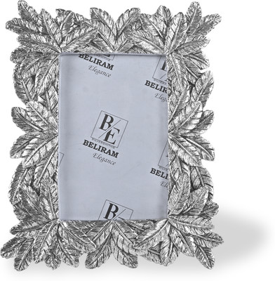 DEVANIX Silver-plated Table Photo Frame(Silver, 1 Photo(s), Normal)