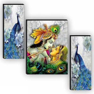 SNDArt MDF Wall Photo Frame(Multicolor, 3 Photo(s), 12x18 inch)