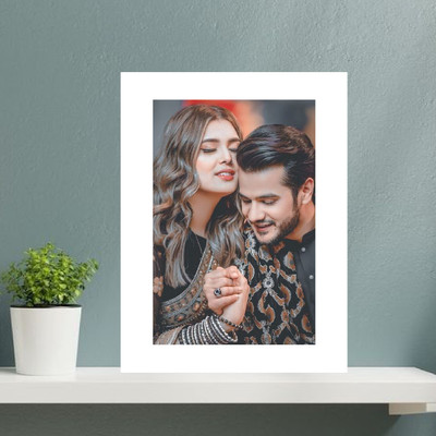 Akansha Gifting Wood Table Photo Frame(White, 1 Photo(s), 6x8 inch)