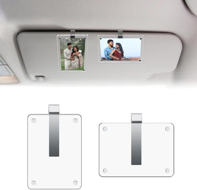 SUPVOX Acrylic Wall Photo Frame(White, 1 Photo(s), 6 x 9 cm)