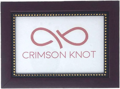 Crimson Knot Wood Table Photo Frame(Brown, 1 Photo(s), 4 in x 6 in)