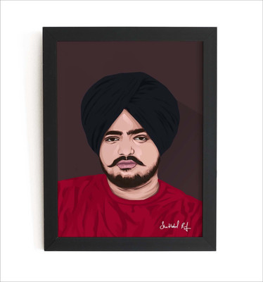 TheKarkhana Wood Wall Photo Frame(Black, 1 Photo(s), 24.5 x 34.7 cm)