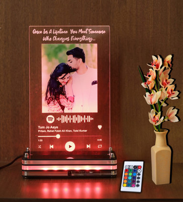 gifteee Plastic Table Photo Frame(Multicolor, 1 Photo(s), 5X5 Inches)