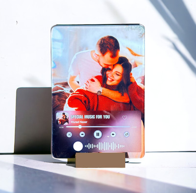 Tresneria Acrylic Table Photo Frame(Multicolor, 1 Photo(s), 5 X 5 inches)