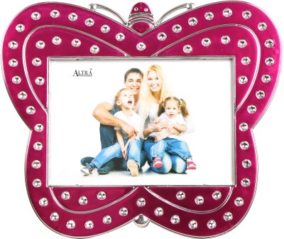 ALTRA QUARTZ Plastic Table Photo Frame(Purple, 1 Photo(s), 4X6)