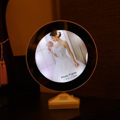 Inspiring Tech Acrylic Table Photo Frame(White, 1 Photo(s), 17*17)