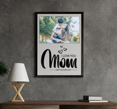 MFG Acrylic Wall Photo Frame(White, Black, 1 Photo(s), 15X10)