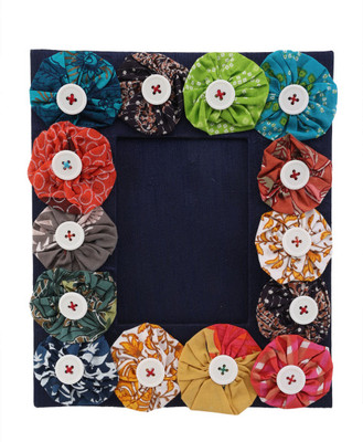 Indha Craft MDF Table Photo Frame(Blue, Multicolor, 1 Photo(s), 3.0 x 5.0)