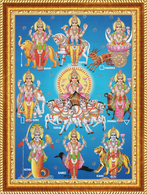 Holystic Surya Dev Ji Religious Frame
