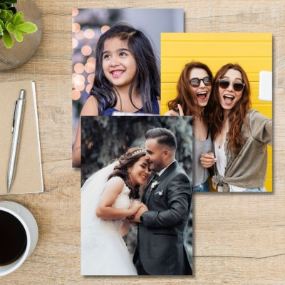 AanyaCentric Paper Wall Photo Frame(Multicolor, 10 Photo(s), A5(5.8x8.3inch))