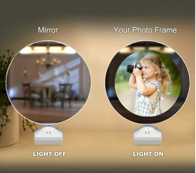 Toyvala Acrylic Table Photo Frame(White, 1 Photo(s), 5 x 7 cm)