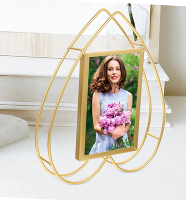 ASDesignImpex Gold-plated Table Photo Frame(Gold, 1 Photo(s), 4 x 6)