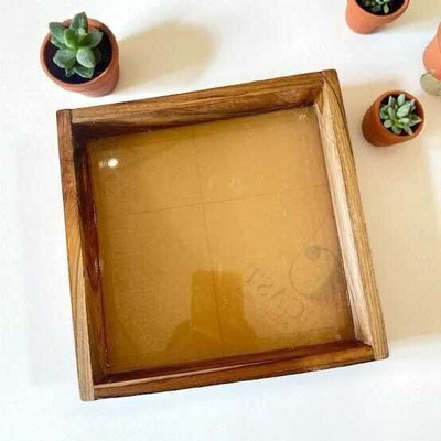 Himcraft Wood Wall Photo Frame(Teak, 1 Photo(s), 8.1)