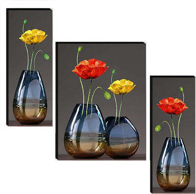 SNDArt MDF Wall Photo Frame(Multicolor, 3 Photo(s), 12X18)