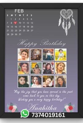 the fame story Wood Wall Photo Frame(Black, 1 Photo(s), A4 picture Frame)