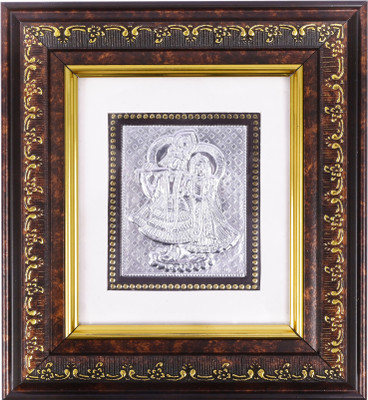 om chirag creation Acrylic Wall Photo Frame(Brown, 1 Photo(s), 19*21)