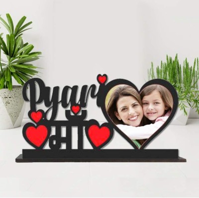 GIFT JAIPUR MDF Table Photo Frame(Black, 1 Photo(s), Birthday mothers day gift for mom)