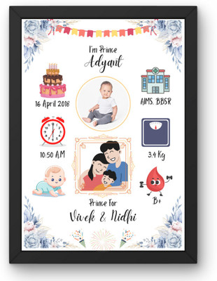 Craftokart MDF Wall Photo Frame(Black, 1 Photo(s), Any Size)