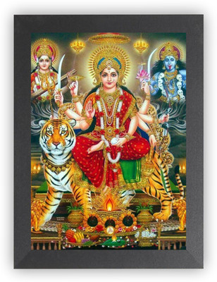 DECORPRINT DESIGN Durga Maa Nav Roop Religious Frame