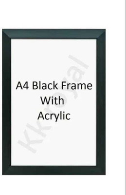 SHREE COLLECTION MDF Wall Photo Frame(Black, 2 Photo(s), Single photo frame)