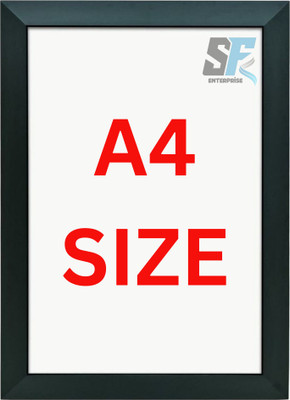 SF Enterprise Wood Wall Photo Frame(Black, 1 Photo(s), 8*11 Inches)