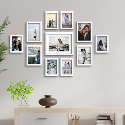Stuthi Arts MDF Wall Photo Frame(Multicolor, 6 Photo(s), 4x6, 5x7,8x10)