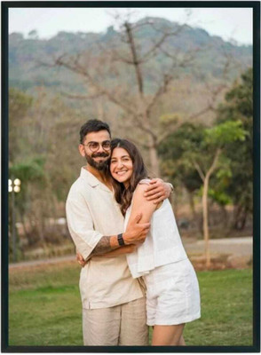 HUMTUMCREATION Wood Wall Photo Frame(Black, 5 Photo(s), Premium A4 Customized Photo Frame | Add Your Photo, Name & Message | Personalized Gift for Couples, Birthday & Home Decor Send photos on Whatsaap No (9251282844) And Get Digital Reprint)