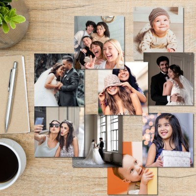 AanyaCentric Paper Wall Photo Frame(Multicolor, 30 Photo(s), 3.9x4.1inch)