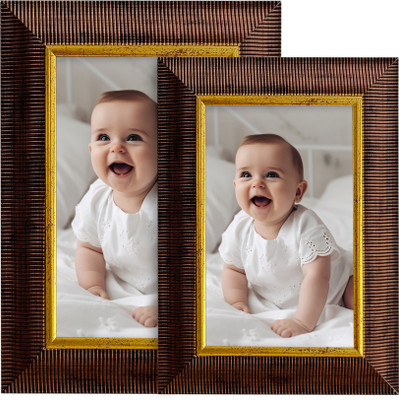 Art Street MDF Table Photo Frame(Brown, 1 Photo(s), 4 x 6 inch and 5 x 7 inch)