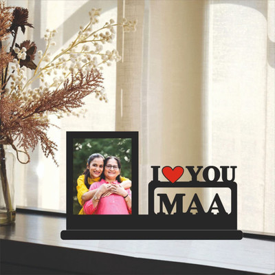GIFT JAIPUR MDF Table Photo Frame(Black, 1 Photo(s), 13 cm X 10 cm)