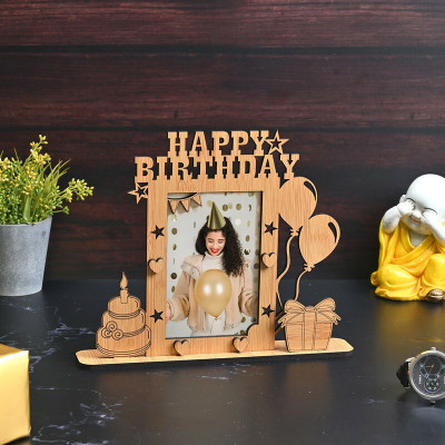 Anita Wood Table Photo Frame(Brown, 1 Photo(s), 15 x 10cm)