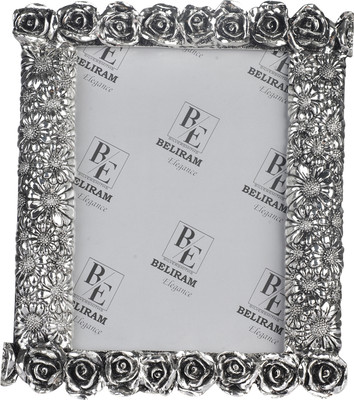DEVANIX Silver-plated Table Photo Frame(Silver, 1 Photo(s), Normal)