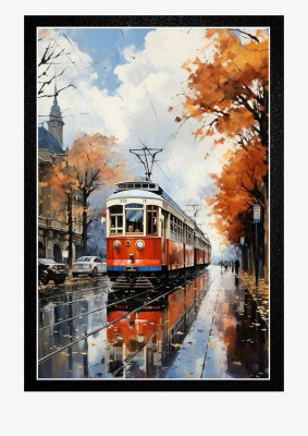 SAVIINTERIOR Acrylic Wall Photo Frame(Multicolor, 1 Photo(s), A4)