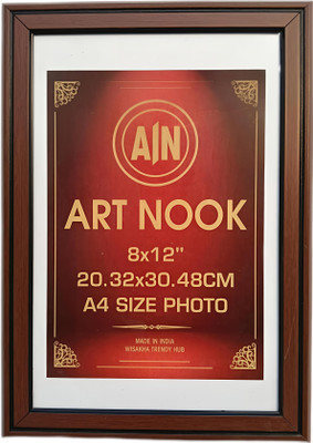 Artnook MDF Table Photo Frame(Brown, 1 Photo(s), A4)