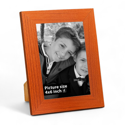 Painting Mantra MDF Table Photo Frame(Red, 1 Photo(s), 4X6)