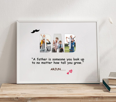 MFG Acrylic Wall Photo Frame(White, Black, 3 Photo(s), 15X10)