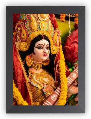 DECORPRINT DESIGN Durga Maa Religious Frame