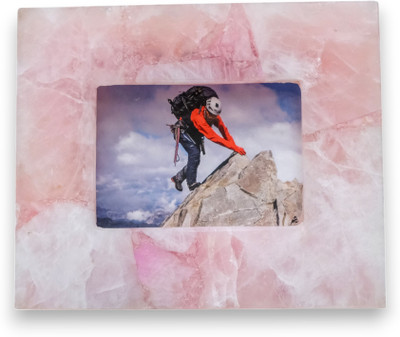 Healings4u Stoneware Table Photo Frame(Pink, 1 Photo(s), 3.5 X 2.5 Inch)