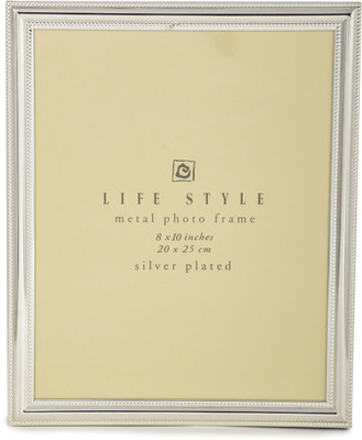 Ornate Silver-plated Wall Photo Frame(Silver, 1 Photo(s), 8 x 19)