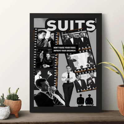 craft maniacs Wood Wall Photo Frame(Multicolor, 1 Photo(s), NA)