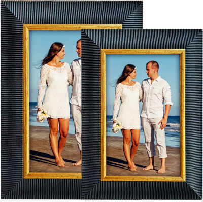 Art Street MDF Table Photo Frame(Black, 1 Photo(s), 4 x 6 inch and 5 x 7 inch)