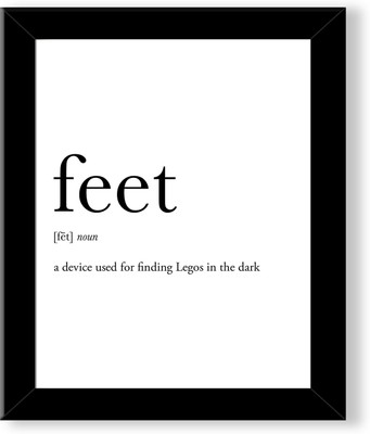 Stuthi Arts FEET DEFINITION Religious Frame