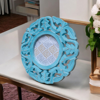 The Urban Store MDF Table Photo Frame(Blue, 1 Photo(s), 10 x 10)
