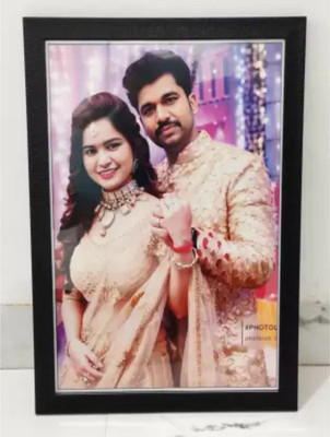 DEKOVA MDF Wall Photo Frame(Black, 1 Photo(s), Wood A4 SIZE PHOTOS send photo wp 96728-52008 digital reprint)