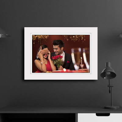 MFG MDF Wall Photo Frame(White, 2 Photo(s), 15 x 10 cm)