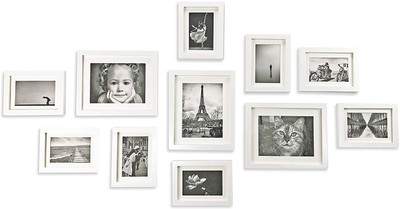 Artzfolio Polymer Wall Photo Frame(Multicolor, 11 Photo(s), 6x8-8pc;8x10-3pc;SET OF 11 PCS With Mount)