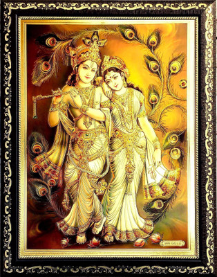ADA Handicraft Gold-plated Wall Photo Frame(Black, 1 Photo(s), 30 x 21 cm)