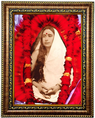 Hitech HiTech SalesMaa Sarada Devi photo frame Religious Frame