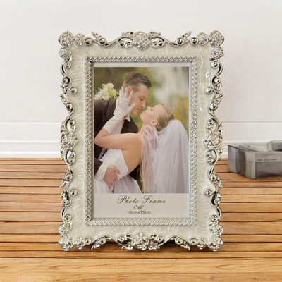 Art Street MDF Table Photo Frame(Silver, 1 Photo(s), 4x6 Inch)
